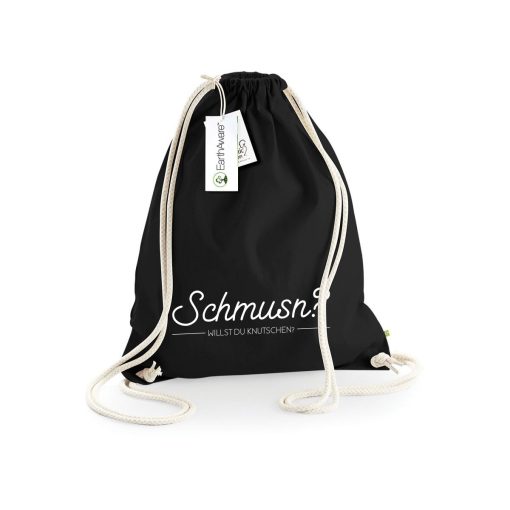 Turnbeutel "Schmusn?"
