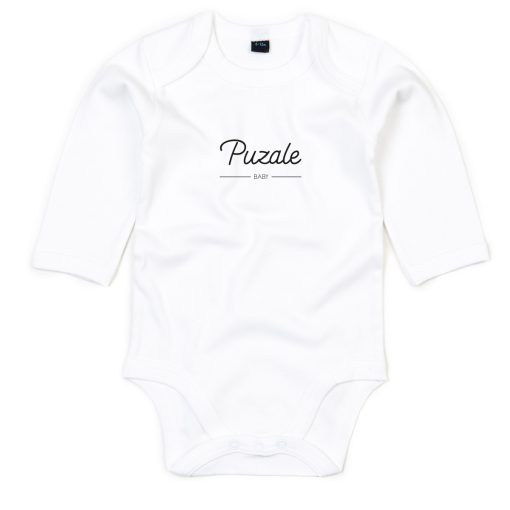 Baby-Body langarm - "Puzale"